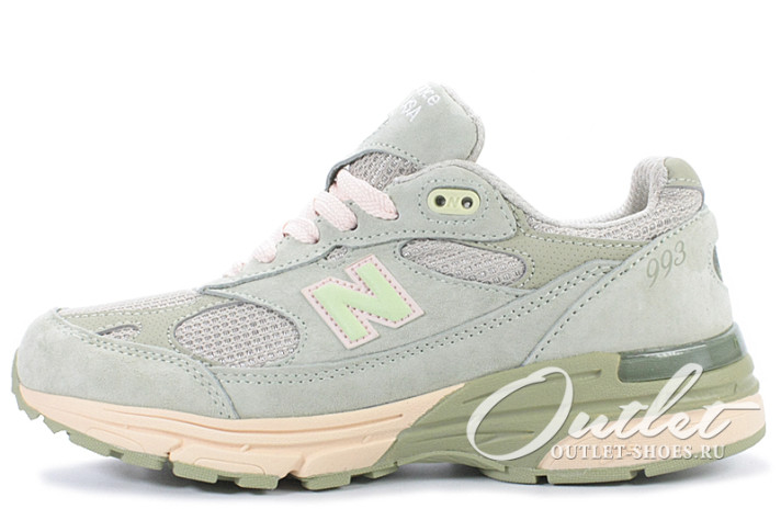 Кроссовки New Balance 993 JFG Margarita Vintage Rose MR993JG1 серые