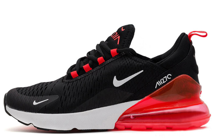 Кроссовки Nike Air Max 270 Black Red White  черные